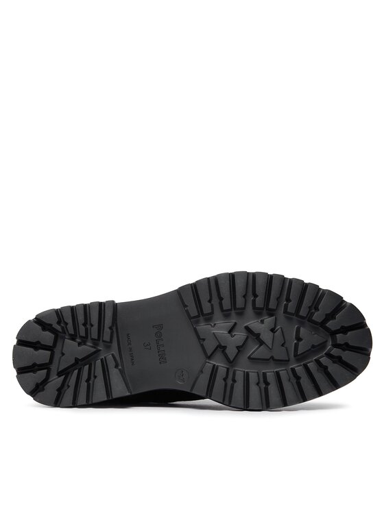 Pollini Pollini Kotníková obuv s elastickým prvkem SA21204G0HTI0000 Černá