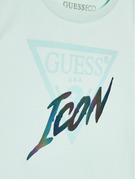 Guess Guess Vsakodnevna obleka K3RK01 KB4O0 Modra Regular Fit