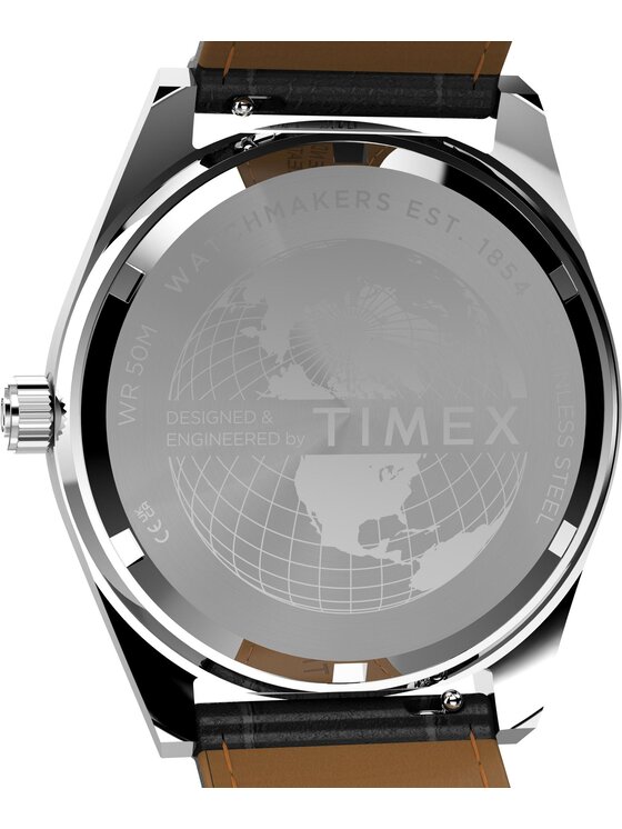 Timex Timex Zegarek TW2Y55700 Czarny