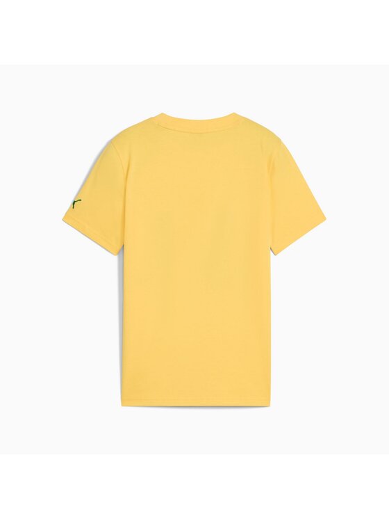 Puma Puma T-Shirt 629864 Żółty Regular Fit