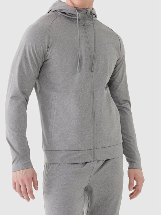 4F 4F Bluza TFSWM631-25-XL Szary Active Fit