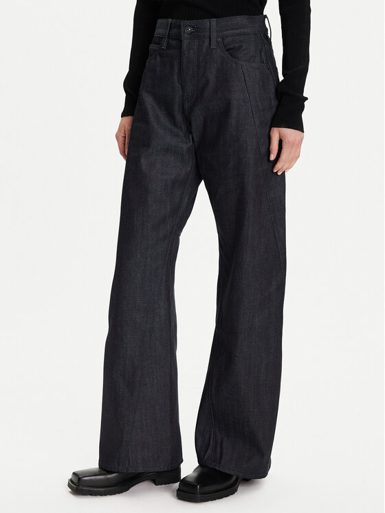 G-Star Raw G-Star Raw Farmer Contor 3D D27690-D315 Sötétkék Wide Leg