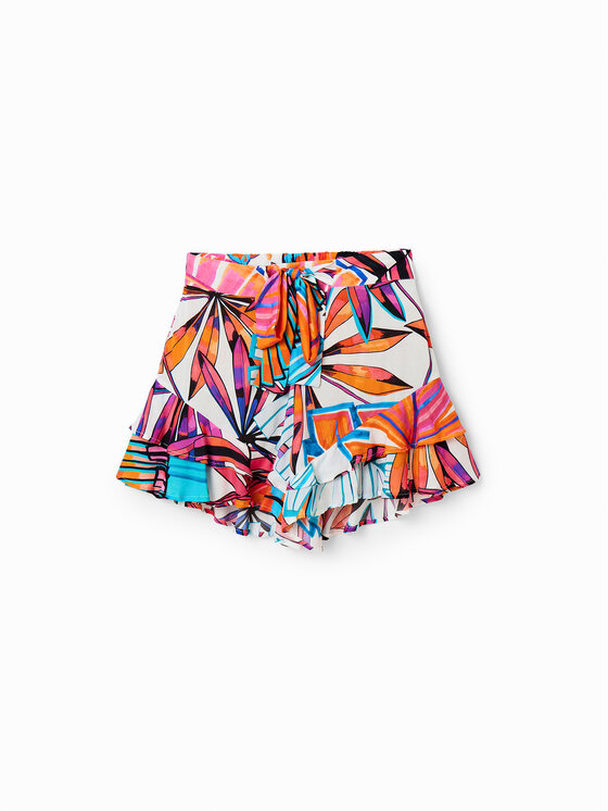 Desigual Desigual Szorty materiałowe 23SWMW10 Kolorowy Regular Fit