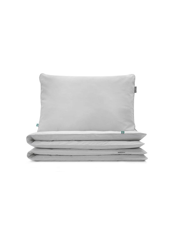 MUMLA Komplet pościeli dziecięcej Basic Popielaty Szary
