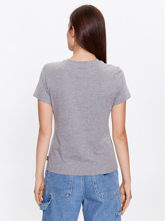 Vans Vans Тишърт Wm Flying V Crew Tee VN0A3UP4 Сив Regular Fit