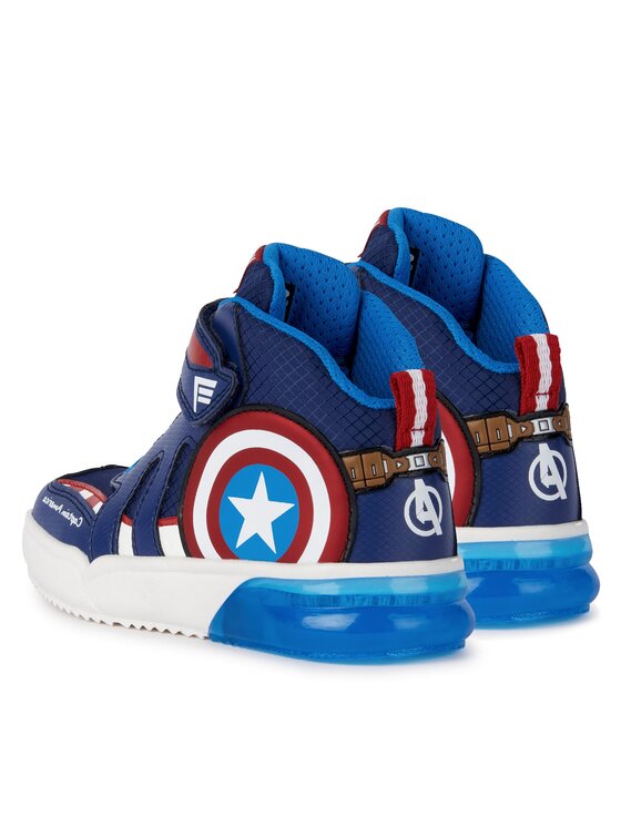 Geox Geox Sneakersy MARVEL J Grayjay Boy J369YC 0FU50 C0735 S Granatowy