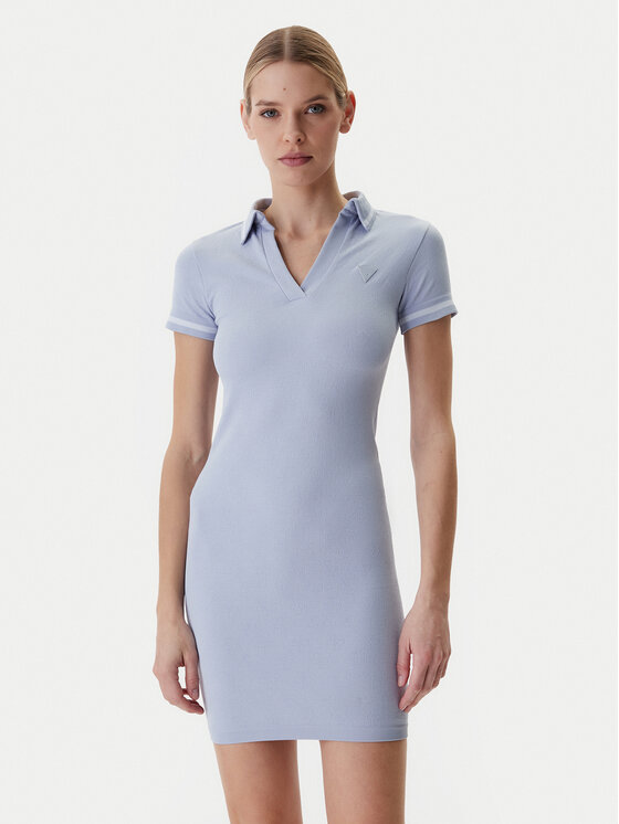 Guess Guess Igapäevane kleit V6RK02 Z4692 Sinine Regular Fit