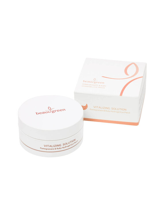 Beauugreen Beauugreen Hydrożelowe płatki pod oczy Pomegranate & Ruby Pielęgnacja na dzień