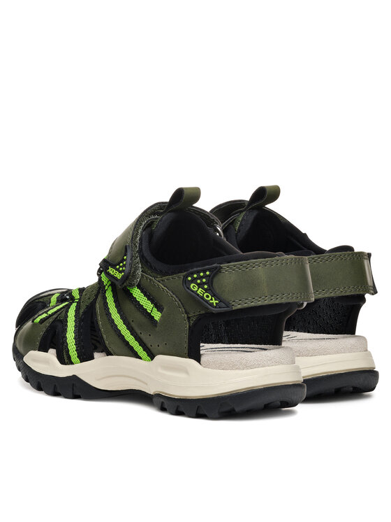 Geox Geox Basutės Jr Borealis J450RB 014ME C3222 M Chaki
