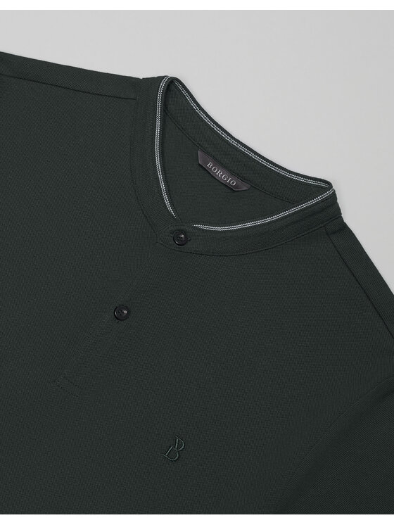 Borgio Borgio Polo stornara Zielony Classic Fit