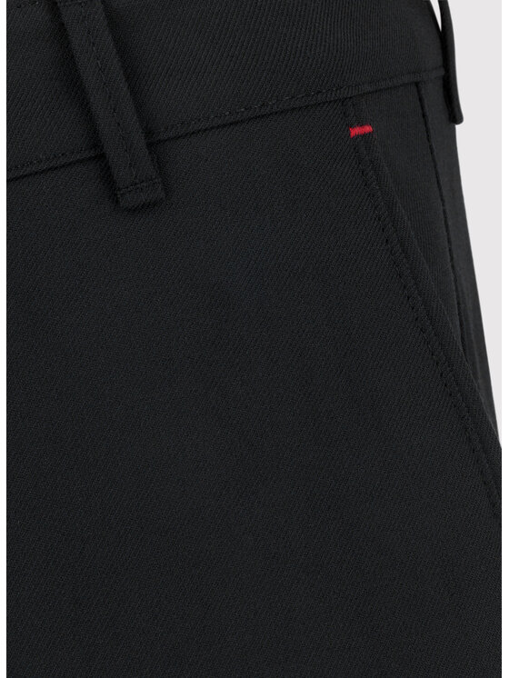Pako Lorente Pako Lorente Spodnie materiałowe P25WF-WX-006 Czarny Slim Fit
