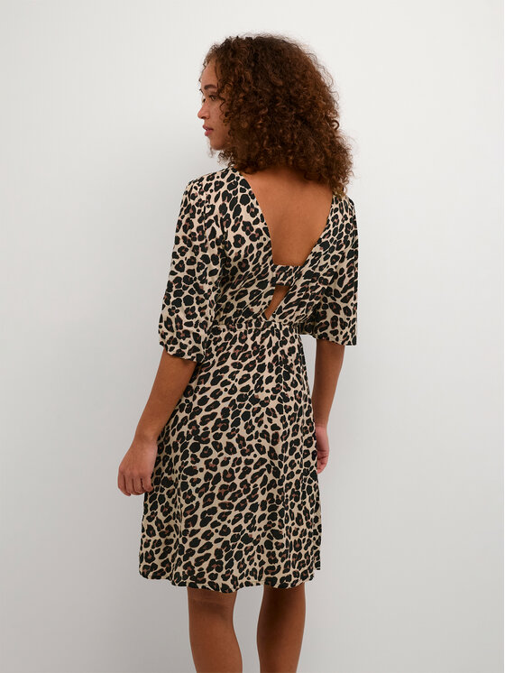 Kaffe Kaffe Vestito da giorno Marta 10507608 Marrone Regular Fit