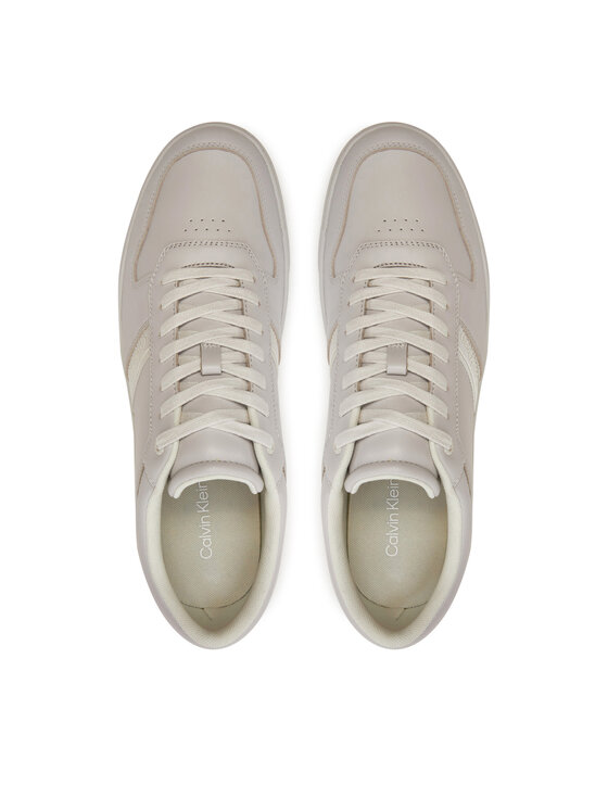 Calvin Klein Calvin Klein Сникърси Low Top Lace Up Logo HM0HM01491 Сив