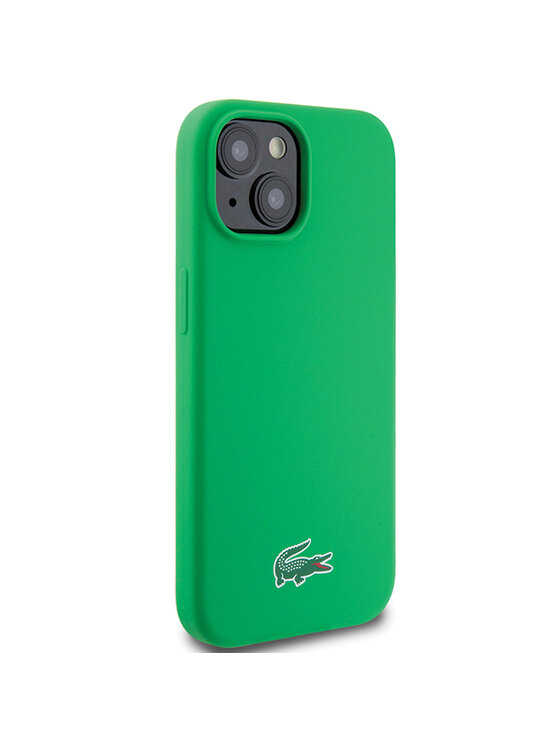 Lacoste Lacoste Etui na telefon iPhone 15 Plus / 14 Plus Zielony