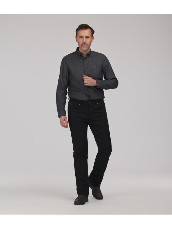 Lee Cooper Lee Cooper Jeansy LC118 Czarny Regular Fit