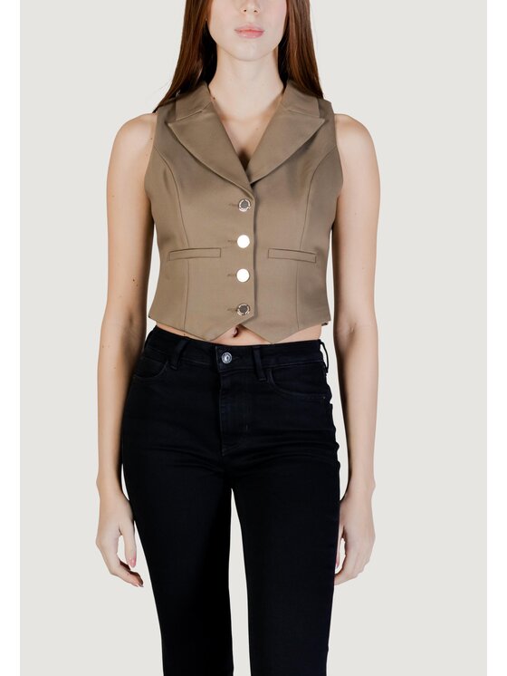 Morgan De Toi Morgan De Toi Gilet da completo 261-CJANI.F Verde Classic Fit