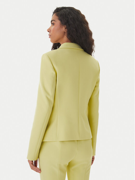 HUGO HUGO Marynarka Agonia-1 50539976 Żółty Slim Fit