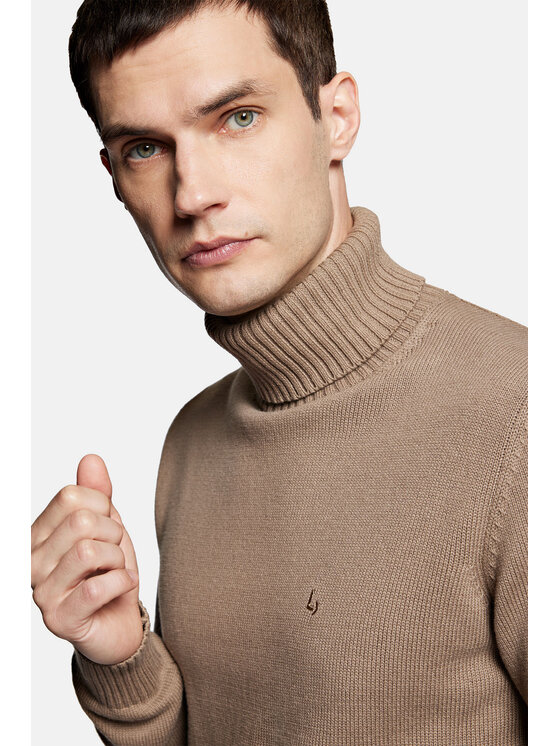 Lancerto Lancerto Golf Forrest SW073223000103 Beżowy Regular Fit