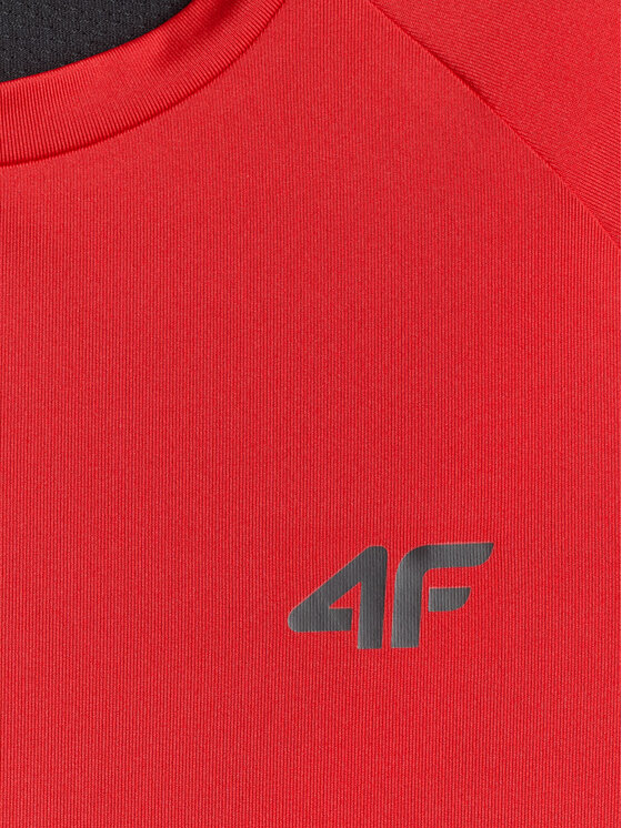 4F 4F Koszulka techniczna THE GYM POWER Pomarańczowy Regular Fit