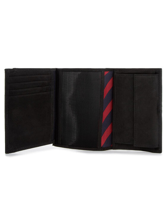 Tommy Hilfiger Tommy Hilfiger Portofel Mare pentru Bărbați Johanson N/S Wallet W/Coin Pocket AM0AM00664 Negru