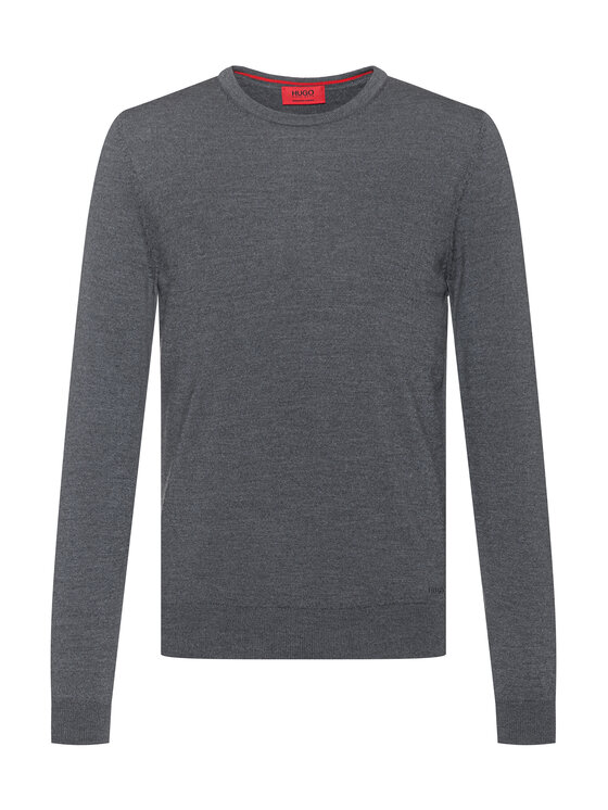Hugo Sweter San Paolo 2 50435679 Szary Slim Fit