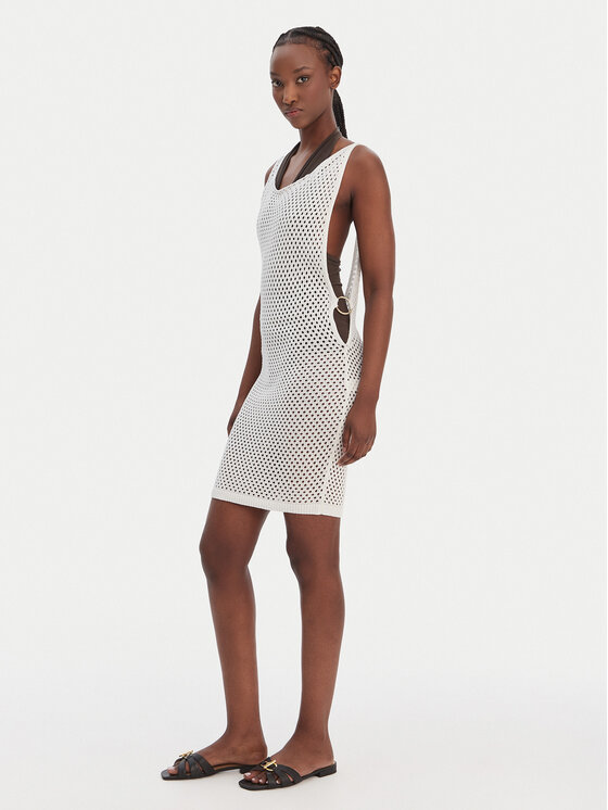 Guess Guess Vestito da spiaggia E6GK09 Z5632 Bianco Regular Fit