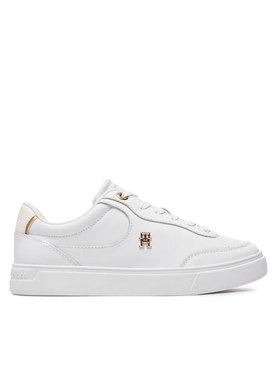 Tommy Hilfiger Snīkeri Essential Chic Court Sneaker FW0FW08322 Balts