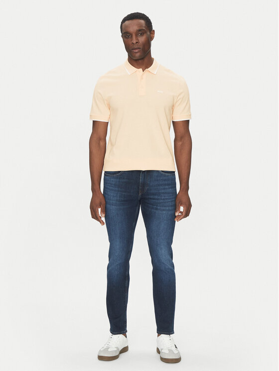 BOSS BOSS Polo majica Parlay 190 50494697 Écru Regular Fit