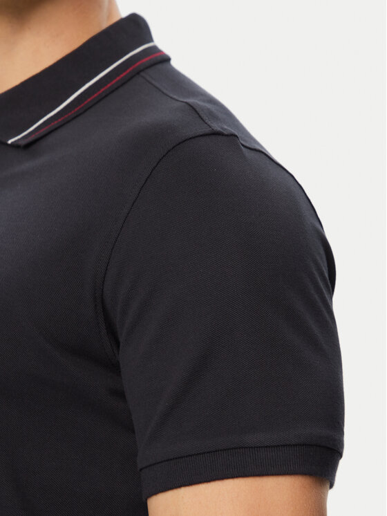 Beverly Hills Polo Club Beverly Hills Polo Club Polokošile P-SS26M-P450111 Tmavomodrá Regular Fit