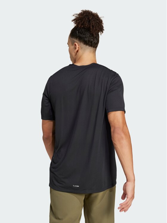 adidas adidas Koszulka techniczna Terrex Multi Climacool Logo Tech Tee Czarny Regular Fit