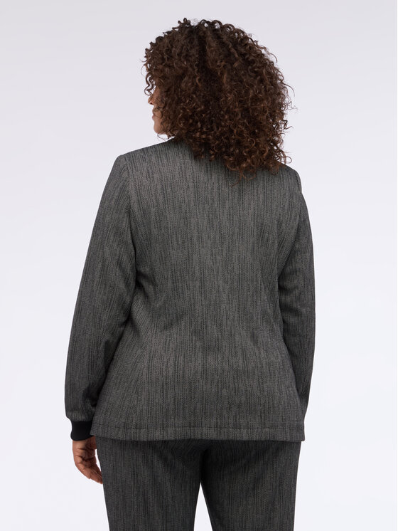 Fiorella Rubino Fiorella Rubino Marynarka Q000T000238N0S3 Szary Slim Fit