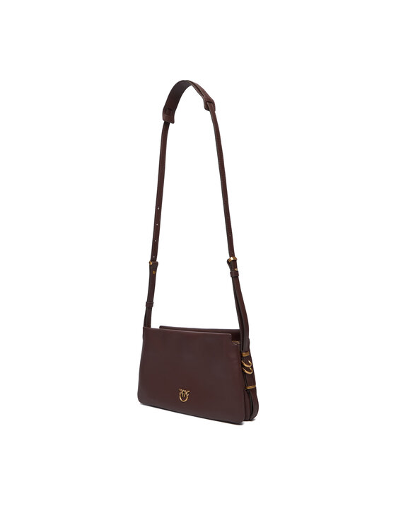 PINKO PINKO Ročna torba Triplet Mini AI 25-26 PLTT 105883 A0QO Bordo rdeča