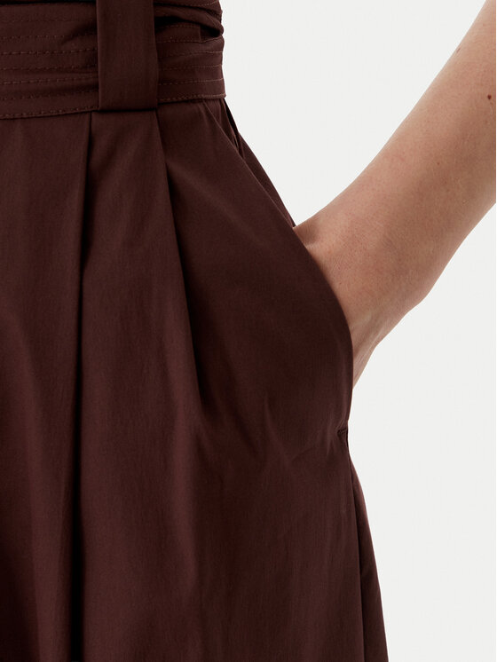 Marella Marella Stoffhose Navile 2613131072 Braun Relaxed Fit