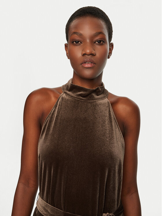 Gap Gap Kezeslábas 645193-01 Bézs Wide Leg