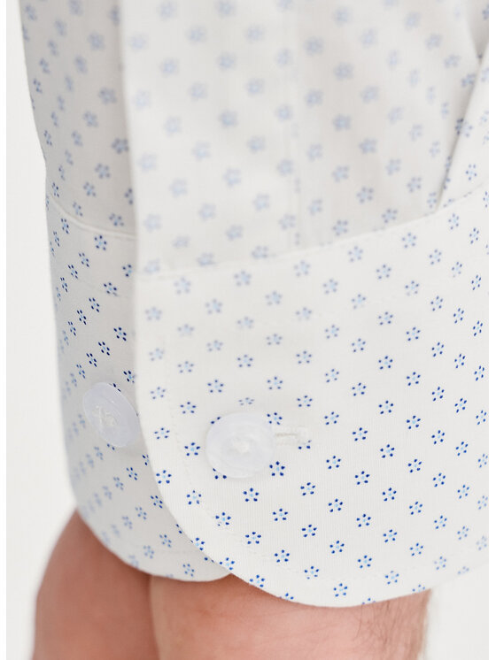 Pako Lorente Pako Lorente Koszula P25SF-1X-039 Biały Slim Fit
