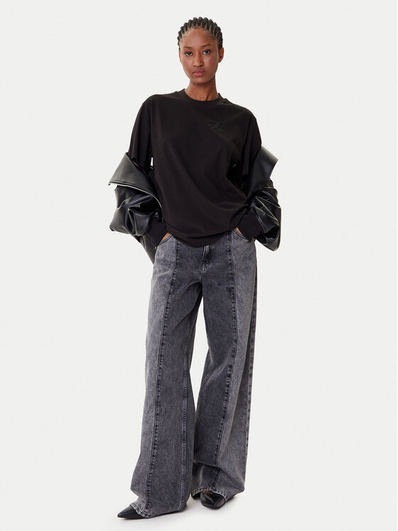 HUGO HUGO T-Shirt Vintage 50550901 Czarny Relaxed Fit