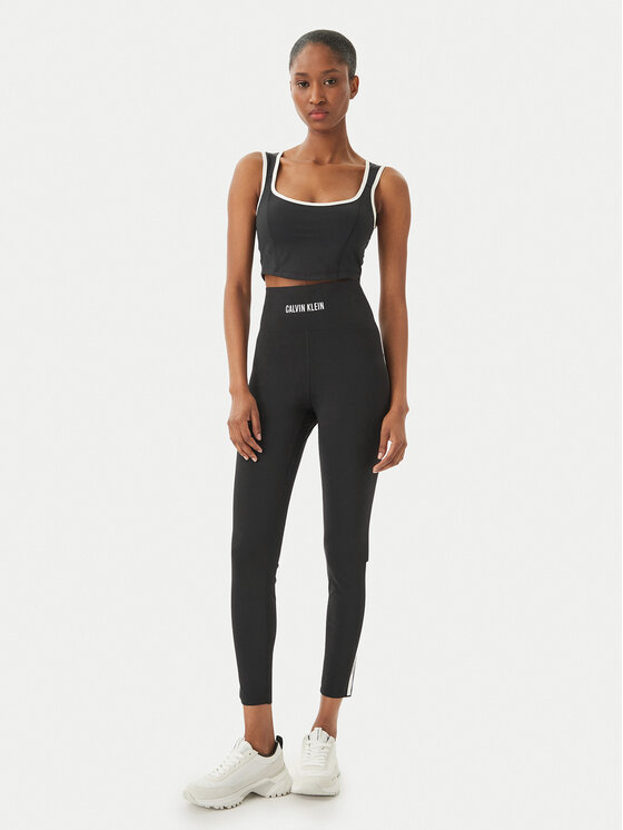 Calvin Klein Performance Calvin Klein Performance Legíny LVGWS6L637 Čierna Slim Fit