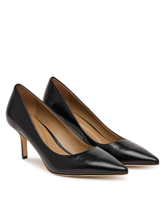 BOSS BOSS Pantofi cu toc subțire Miah 50573442 Negru