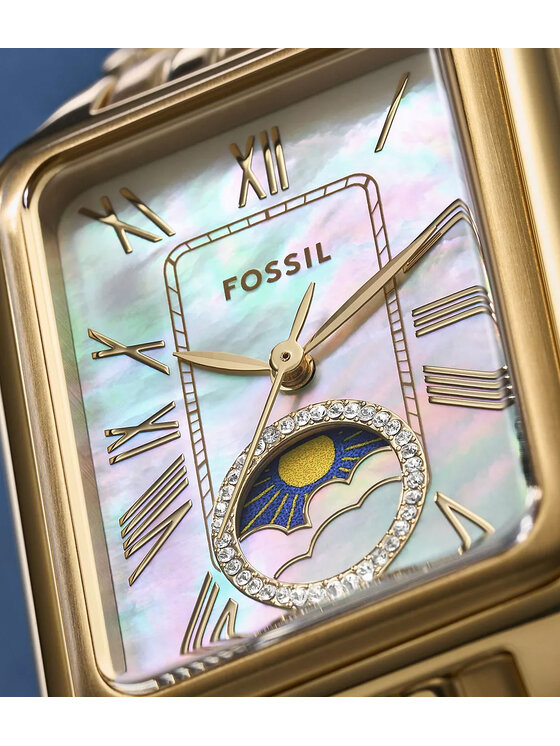 Fossil Fossil Zegarek ES5398 Złoty