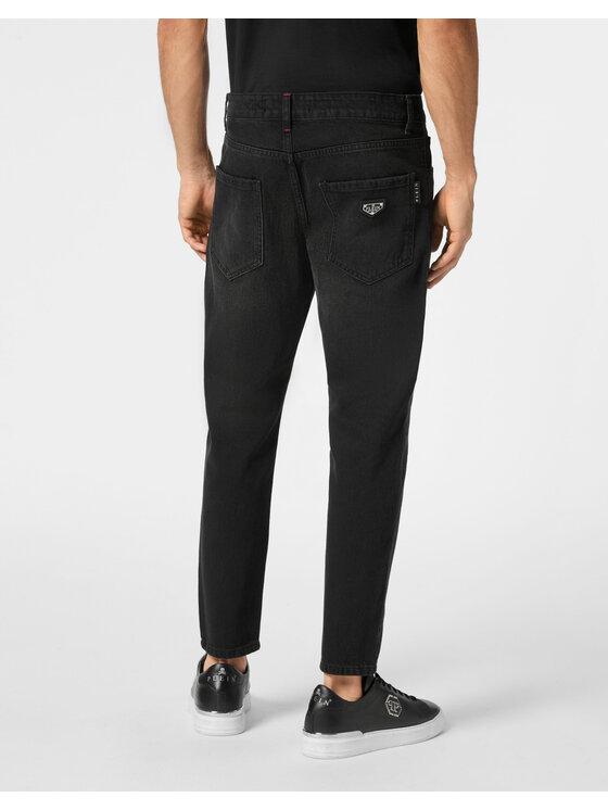 PHILIPP PLEIN PHILIPP PLEIN Jeansy 22877 Černá Slim Fit