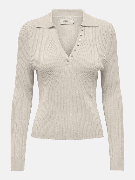 ONLY ONLY Kampsun Minna 15309345 Beež Regular Fit