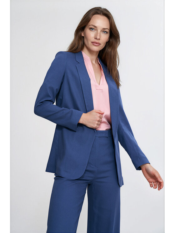 NIFE NIFE Sako Z115 Modrá Regular Fit
