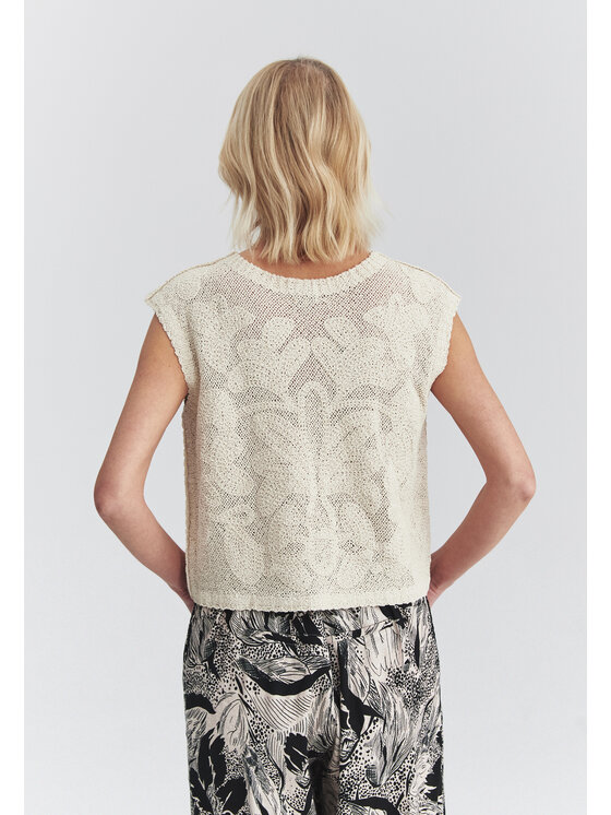 TATUUM TATUUM Blúzka MISTA Béžová Classic Fit