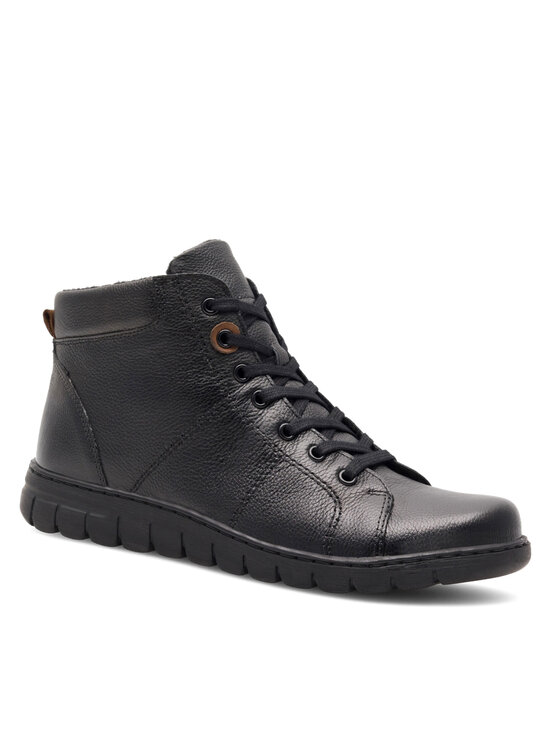 Go Soft Go Soft Stiefeletten WI23-GHANA-03 Schwarz