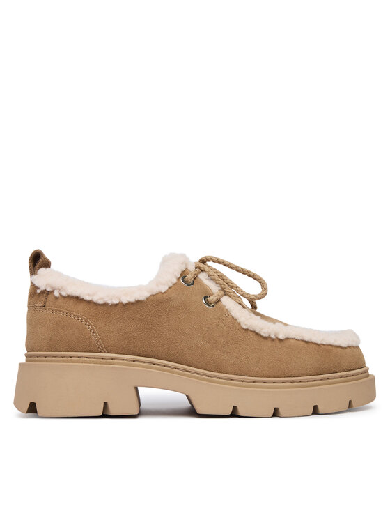 Inuikii Inuikii Nizki čevlji Mocabee Curly 1015.003.0011 Bež