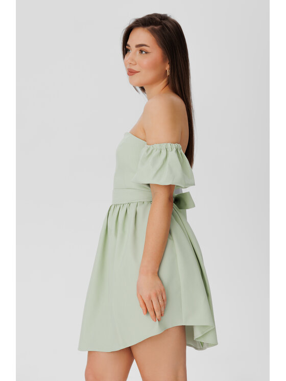 LAURELLA LAURELLA Letní šaty 4SS056 Zelená Regular Fit