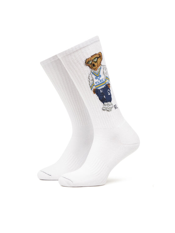 Polo Ralph Lauren Polo Ralph Lauren Довгі шкарпетки 449973027002 Білий