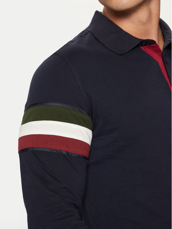 Aeronautica Militare Aeronautica Militare Polo 242PO1816J558 Tumši zils Regular Fit