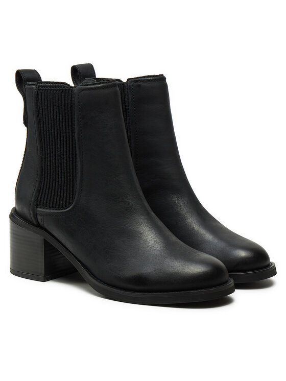 Clarks Clarks Bokacsizma Chamberly Top 26179551 Fekete