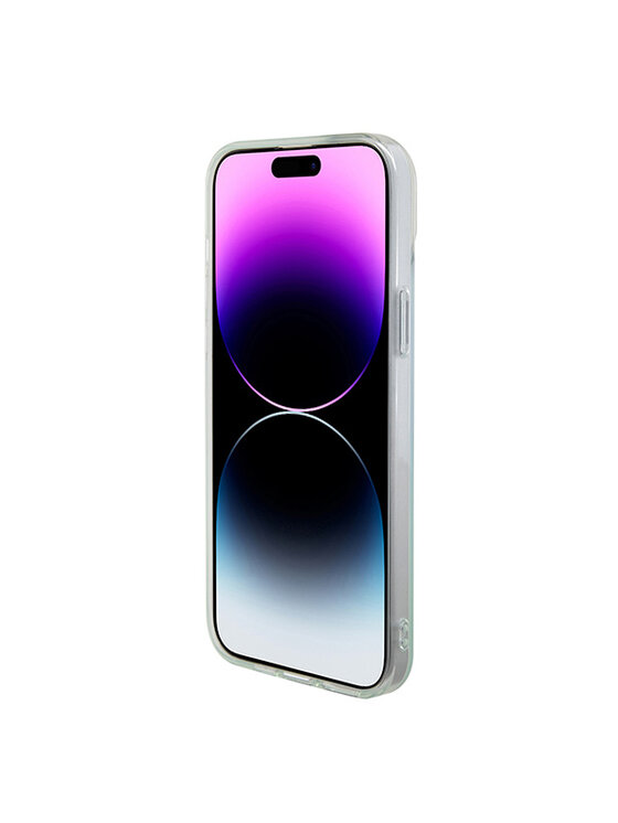 Guess Guess Etui na telefon iPhone 15 Plus Niebieski